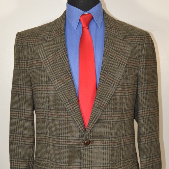 Savile Row Other - Savile Row 39R Sport Coat Blazer Suit Jacket Gray